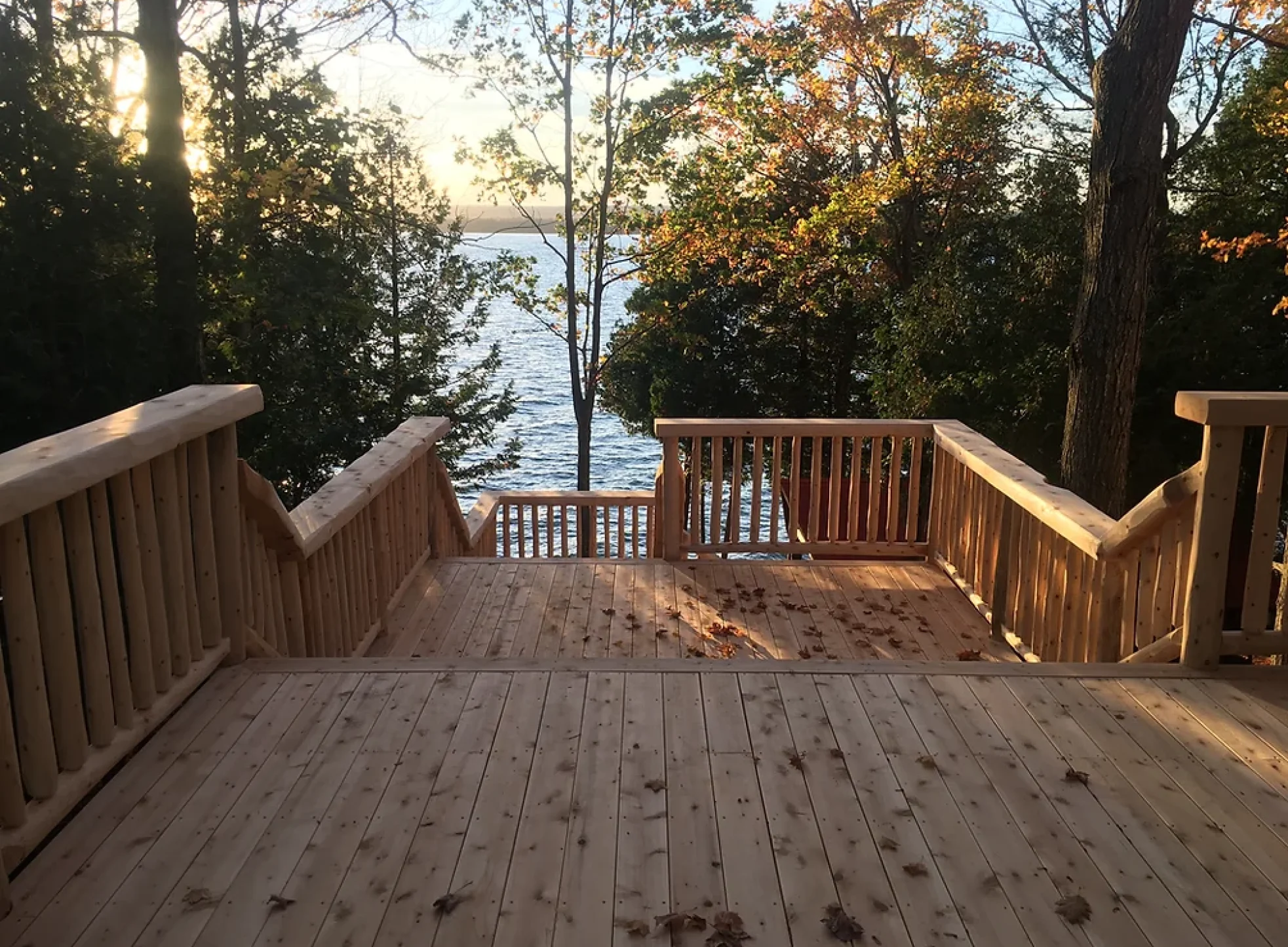 Cedar Deck Lakeside View